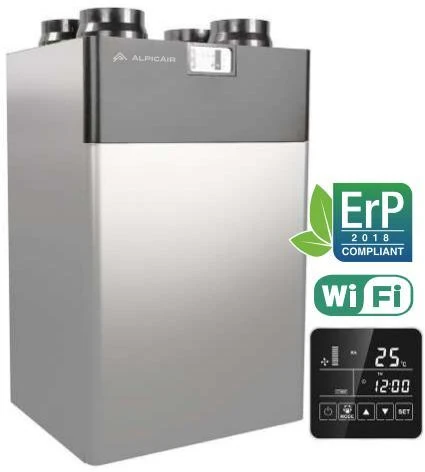 AlpicAir Comfort Fresh Air ACFA-250T – 250 m³/h rekuperatorius
