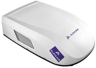 AlpicAir camper-out – kainyno iliustracija