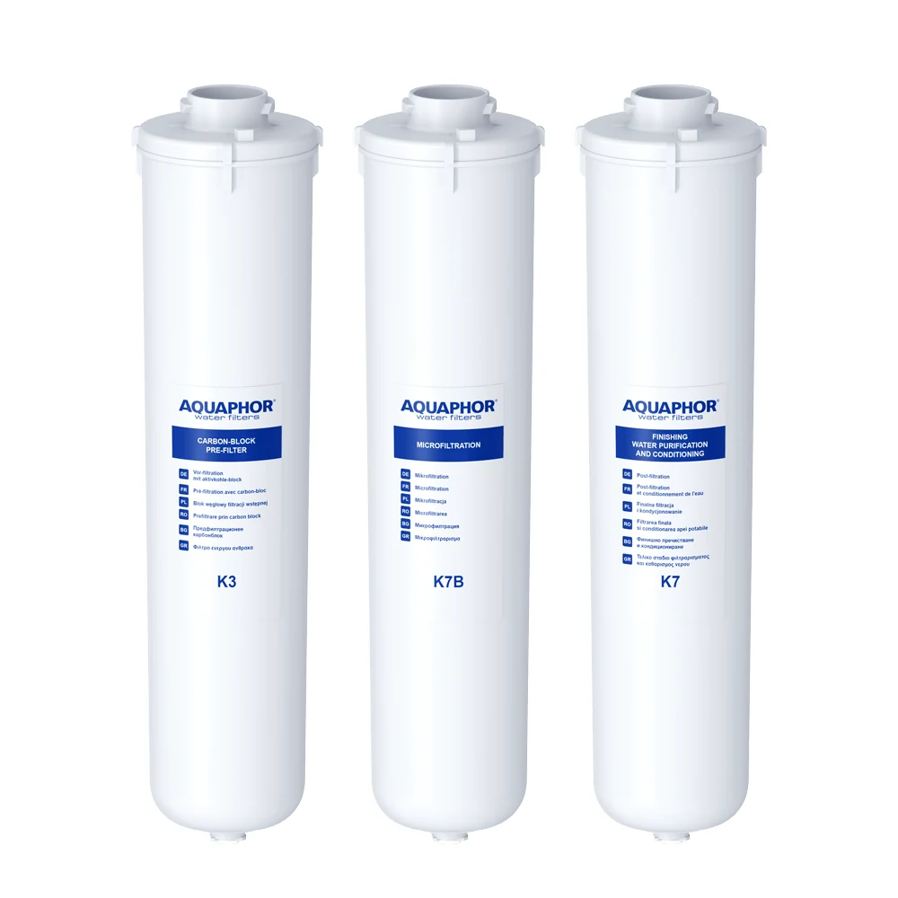 Aquaphor K3-K7B-K7 – filtrų kasečių komplektas