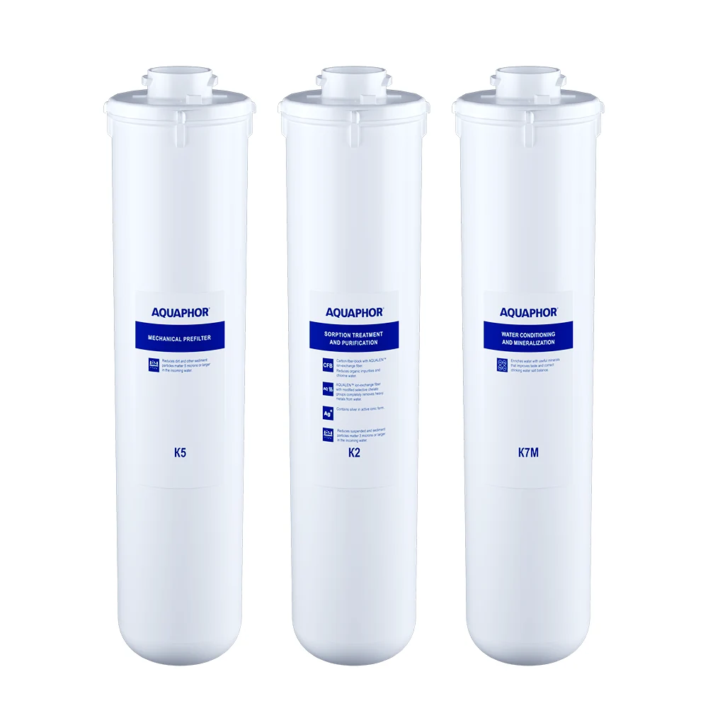 Aquaphor K5-K2-K7M – filtrų kasečių komplektas