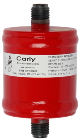 CARLY dvikryptis antirūgštinis filtras sausintuvas 3/8″ – W9GEN-DDCY083