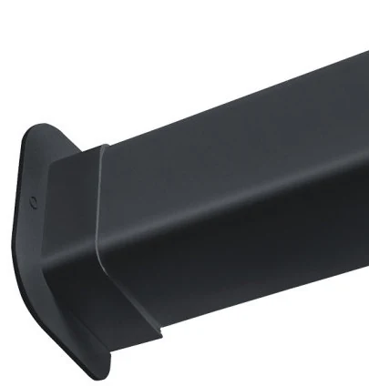 Tiesus kanalo antgalis, pilka, 80 ×60 mm – W9ART-0810PM-G