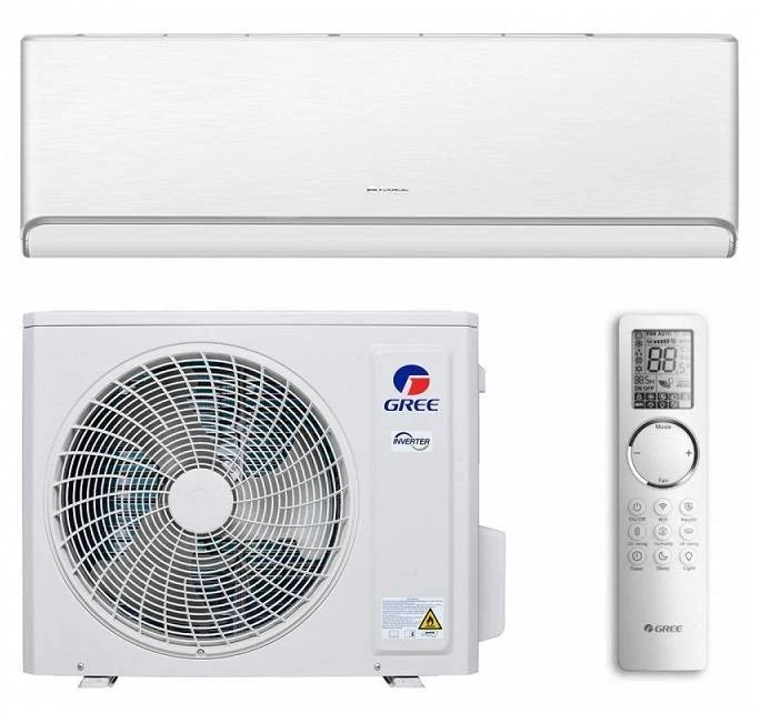 Gree Airy GWH12AVCXD-K6DNA1A – 3,81/3,5 kW šild./vės., balta