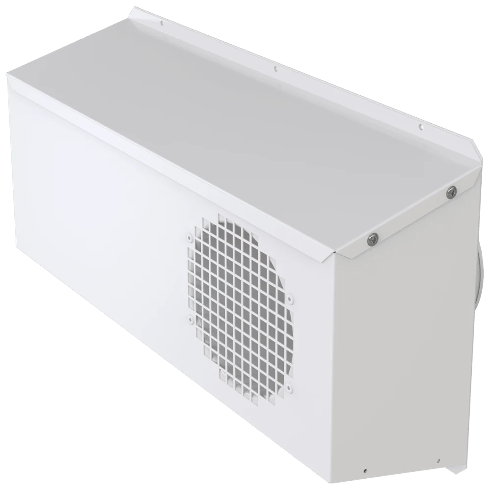 Flexit V13 kombi Ø250 – lauko oro paėmimo ir išmetimo gaubtas, baltas – 121630