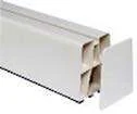 PVC atramos galinis dangtelis, balta