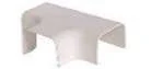 PVC kanalo trišakis, baltas, 90 ×65 mm