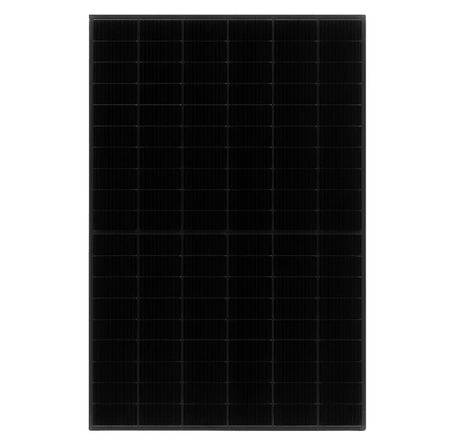 Saulės modulis Leapton LP182*210-M-48-NB-460W Full black, Dual Glass Bifacial