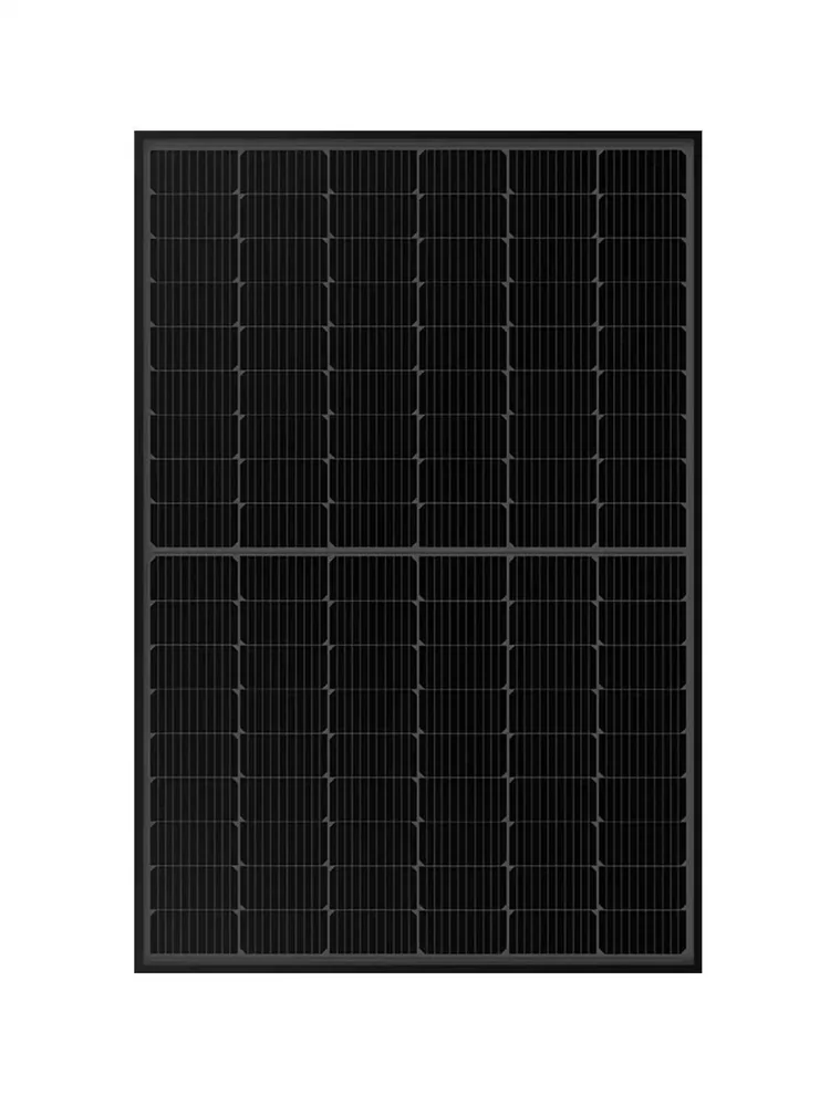 Saulės modulis Leapton LP182*210-M-54-NB-510W Fiberglass, Black frame, Dual Glass Bifacial