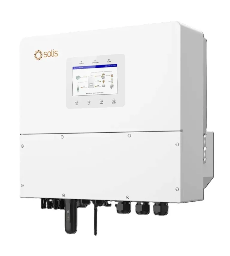 Hibridinis inverteris Solis S6-EH3P12K-H 12kW trifazis, 4 MPPT žiedai, DC, HV baterijoms