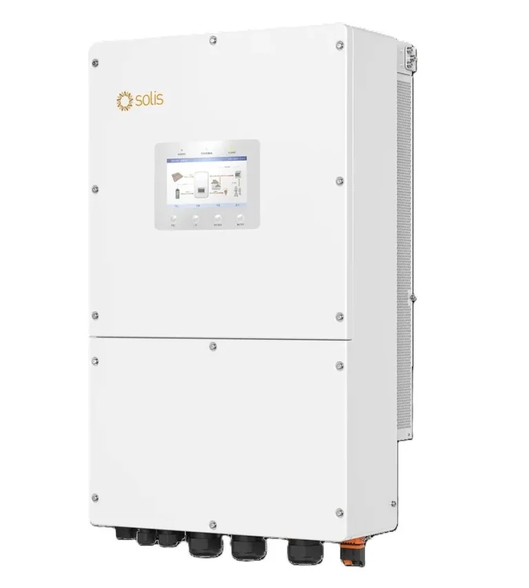 Hibridinis inverteris Solis S6-EH3P30K-H 30 kW trifazis, 3 MPPT, DC, HV baterijoms