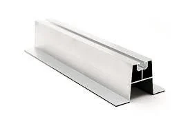 Minirail trapecinei stogo dangai su EPDM juosta (h - 6 cm; l - 26,5 cm)